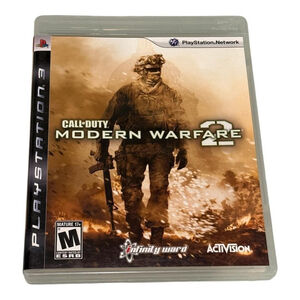 Call of Duty Modern Warfare 2 PlayStation 3 PS3 Video Game Complete Tested M Rat